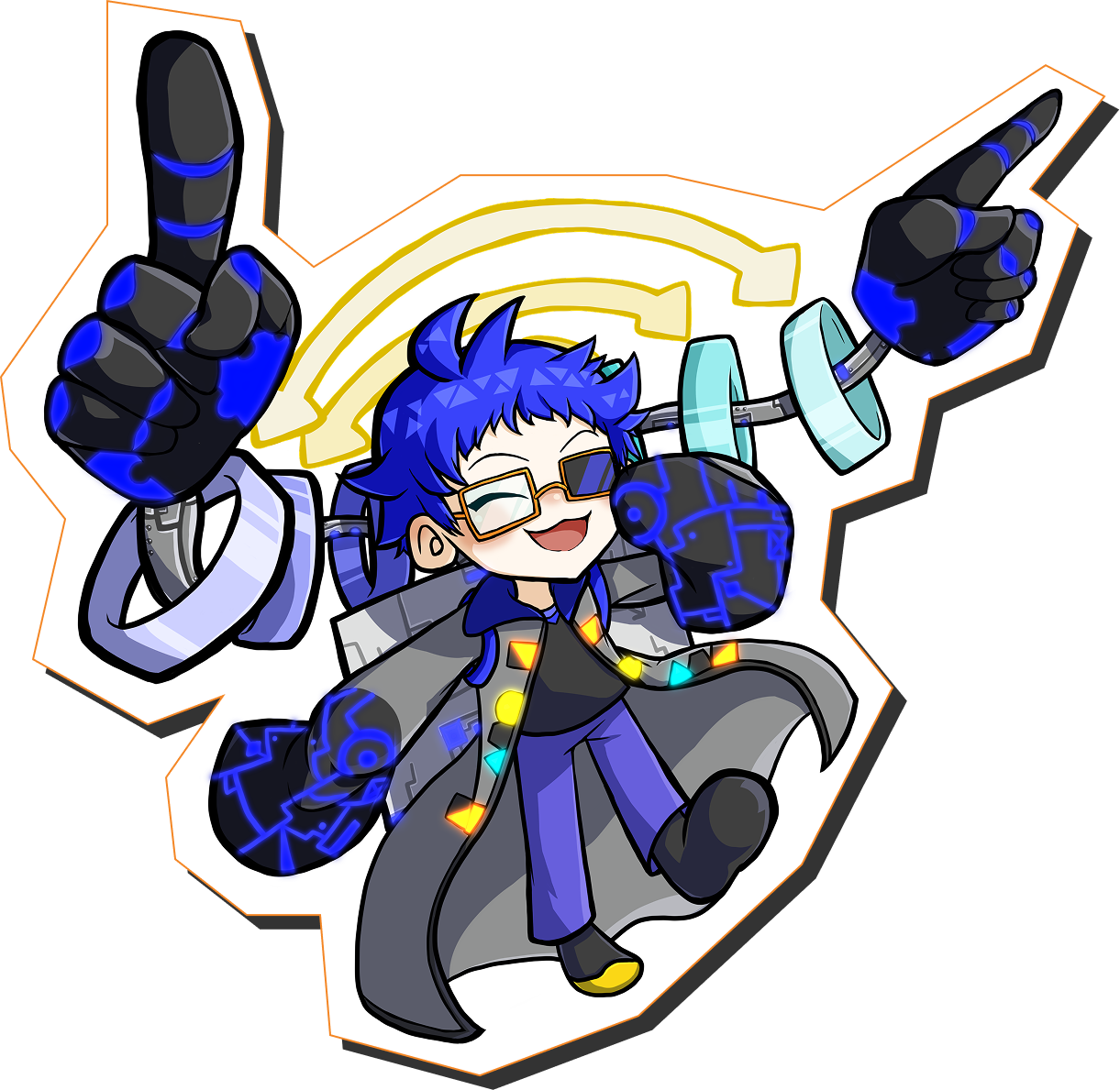 テスターキャラクターのイラスト